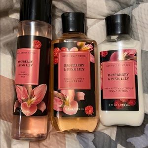 Raspberry and pink Lily bundle